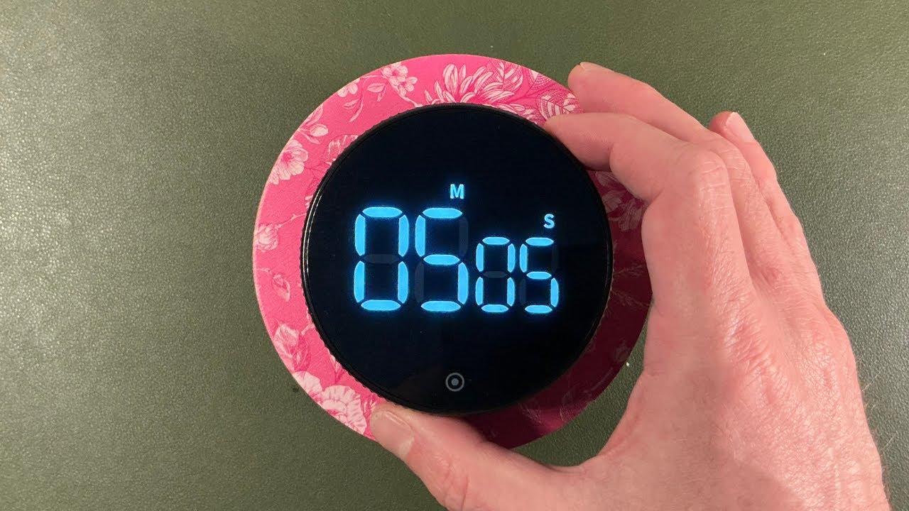 5 Minute Countdown Timer | Focus • Discipline • Clean  Real Digital Clock