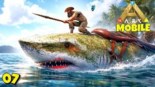 Taming Underwater Beast How To Tame Megalodon In ARK Mobile ARK Mobile Gameplay Part 7