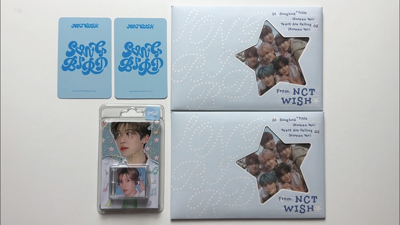 INFECTION / LETTERS ★会場限定盤★ ♡Unboxing NCT Wish 엔시티 위시 2nd Single Album Songbird 송