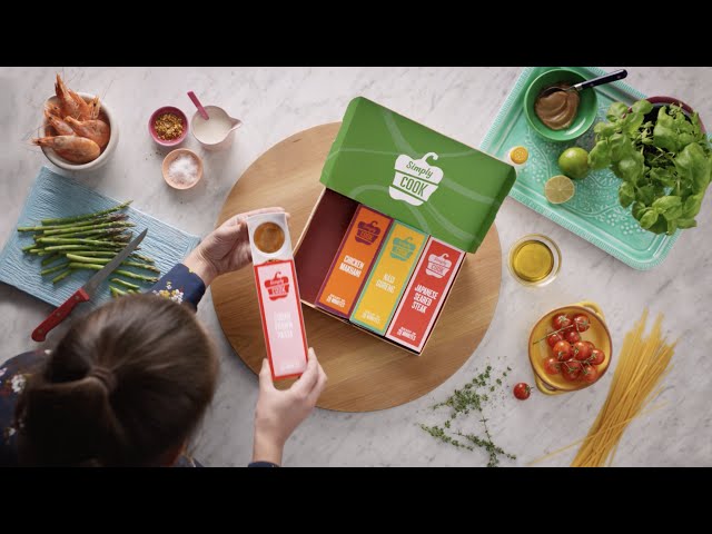 Simply Cook Recipe Kits Break Out New Design for In-Store Launch