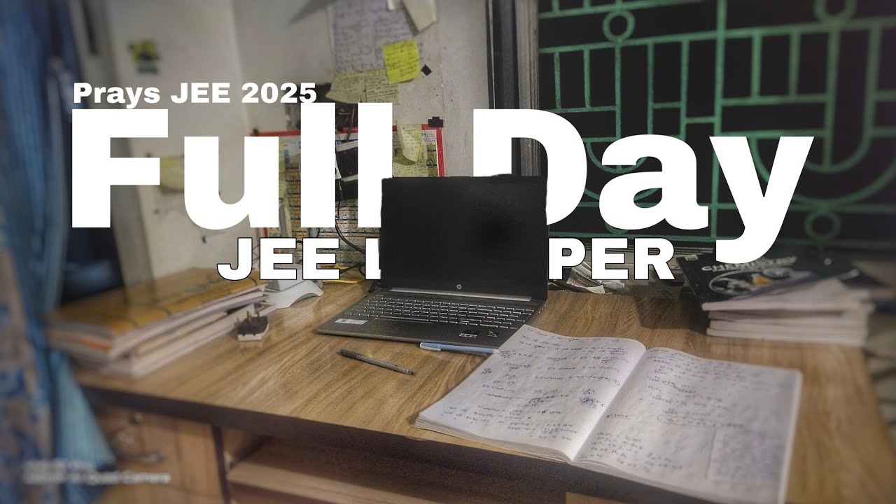 A Full Day Of An Dropper JEE Aspirant || Prayas JEE 2025 || - YouTube