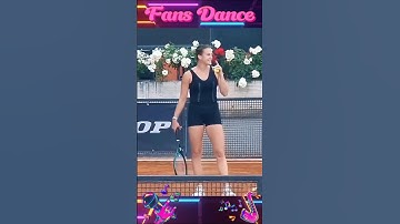 Aryna Sabalenka, Dancing Her Way to the Court! #remix #vibes #tennis #mashup