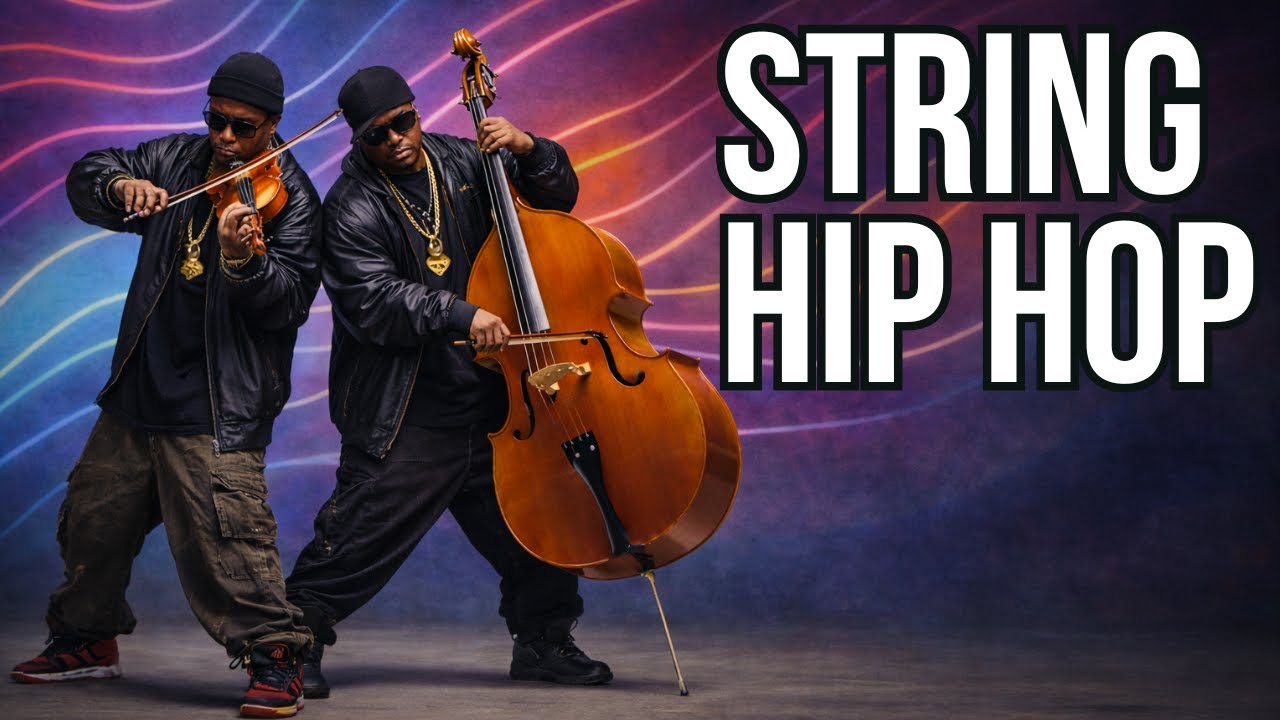 【String Hip Hop】– Bass With a Skyline Glow | Study / Work / Background