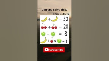 Can you solve this math riddle? #shorts #riddles #mathriddles #subscribe