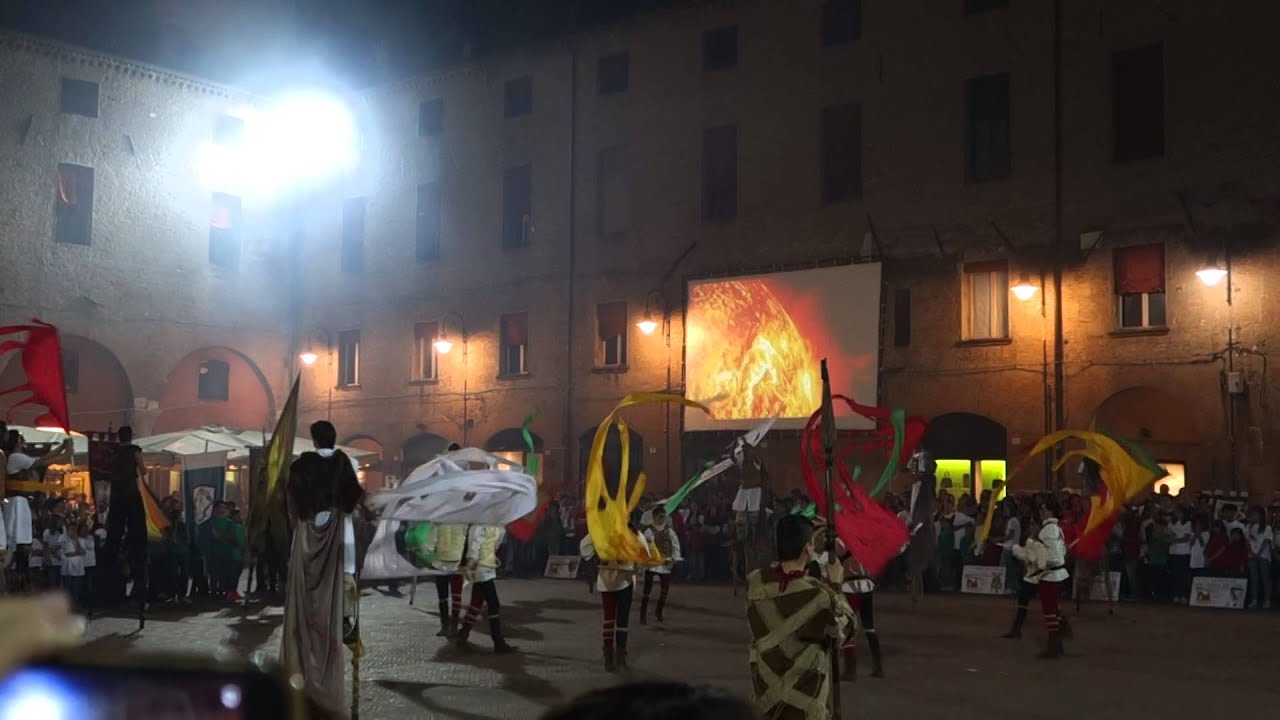 Flag Throwing Festival (Bandiera Festival) in Ferrara, Italy - Sept 2015