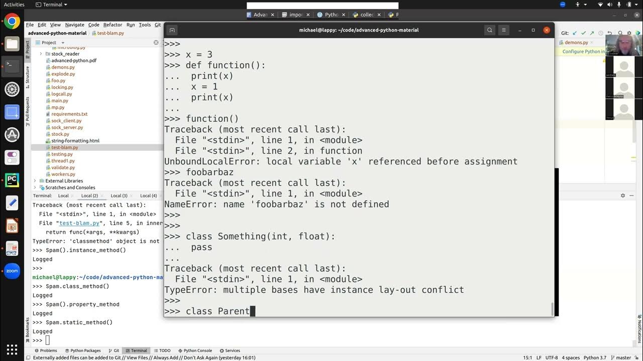 The Four Most Confusing Errors in Python - YouTube
