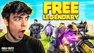 HOW TO GET A FREE LEGENDARY in 3 MINUTES on COD Mobile...