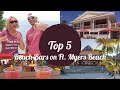 Top 5 Beach Bars on Fort Myers Beach