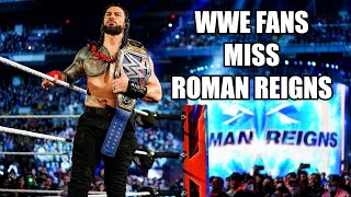 WWE Fans Miss Roman Reigns. Fans Want Roman Reigns as Champion Again. The Bloodline Civil War?
