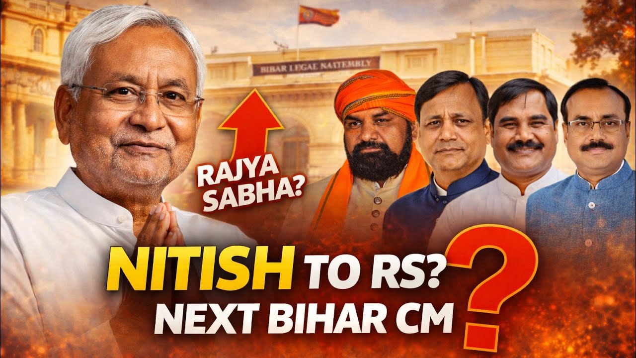 Nitish Kumar to Rajya Sabha? Who Will Be the Next Bihar CM