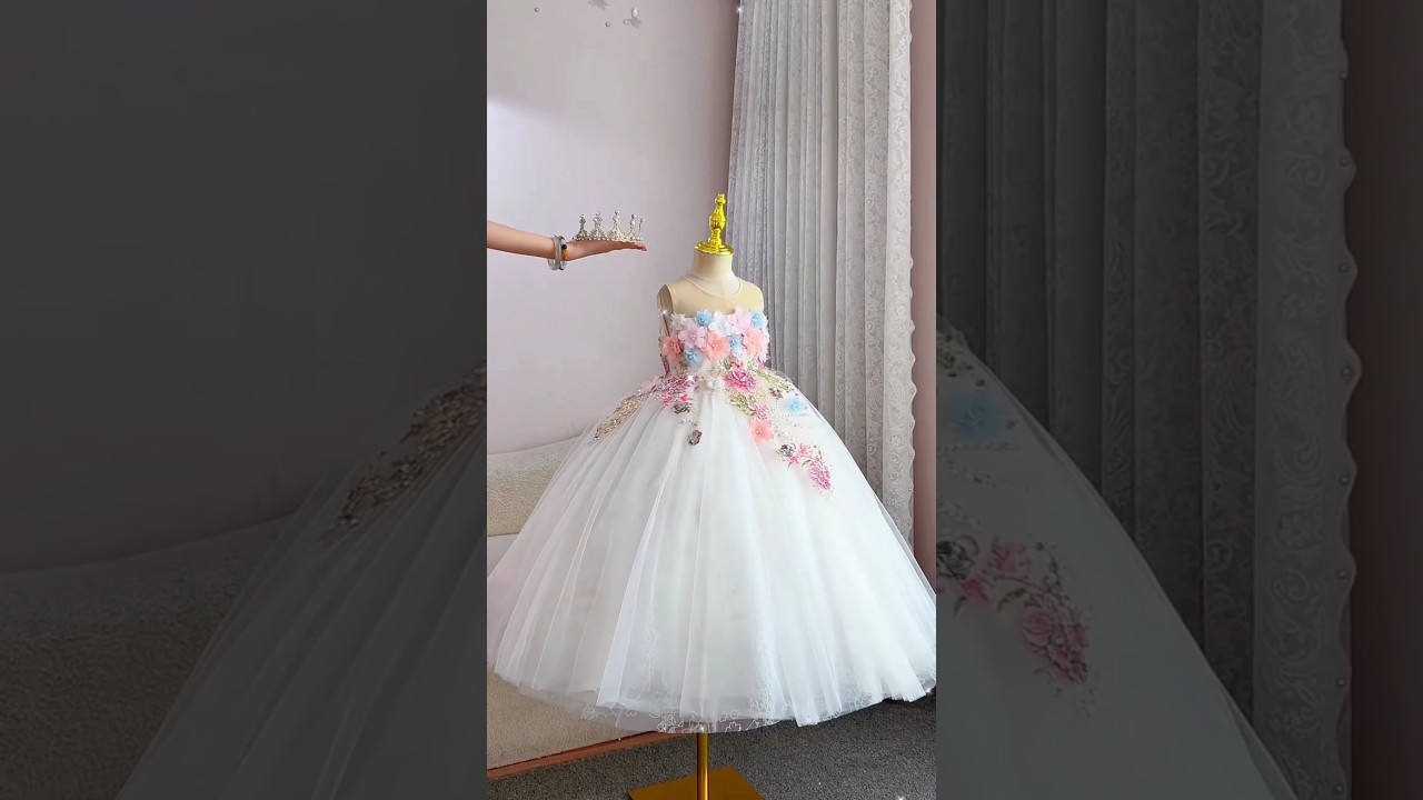 Soft White Baby Dress Look 🕊️🤍