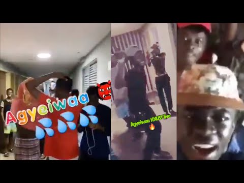 KNUST Students React to Agyeiwaa by O'kenneth ft Reggie & City Boy