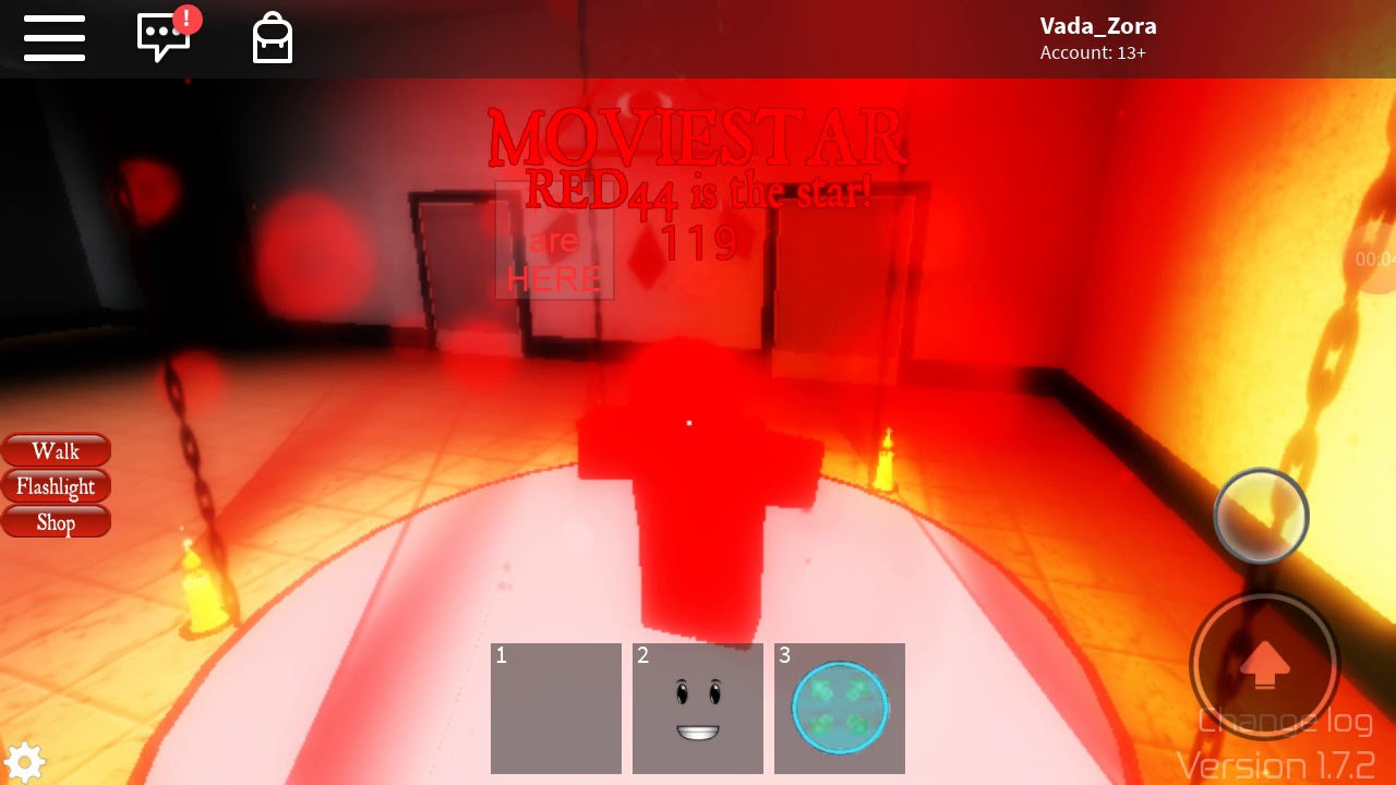 Roblox Midnight Horrors Red44 Is The Star Youtube - roblox horror game red444