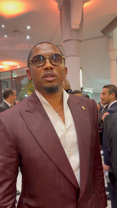 MR SAMUEL ETO’O IS IN THE HOUSE 🇨🇲👑 #football #etoo #cafawards2024 #soccer