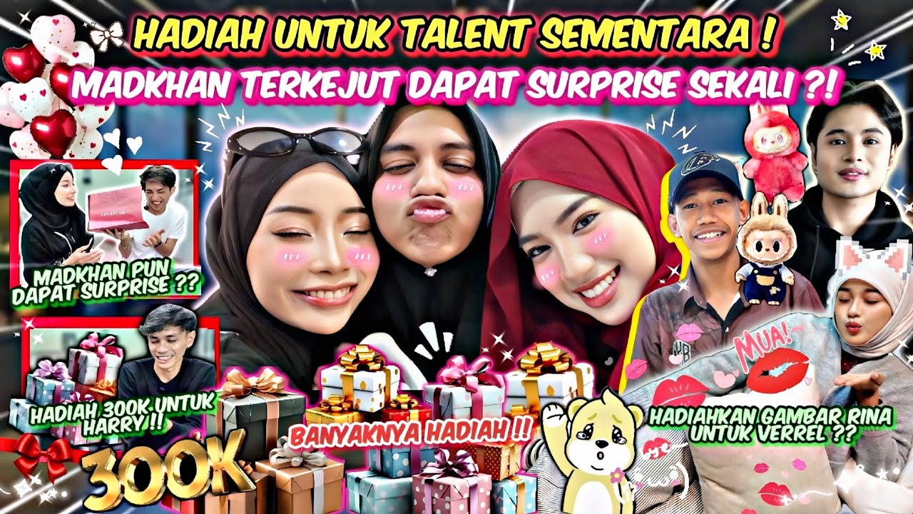 SURPRISE PERTAMA UNTUK MADKHAN! ASSLAH CARI HADIAH UNTUK SEMUA TALENT SEMENTARA! HADIAH UNTUK HARRY!