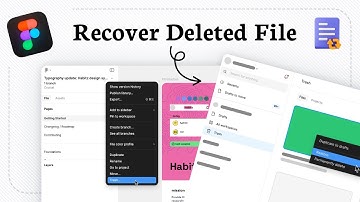 How to restore a deleted Figma file (Recovery Tips)