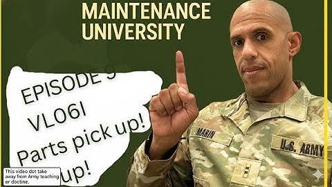 EP 9 VL06I Parts Pick up GCSS-ARMY 