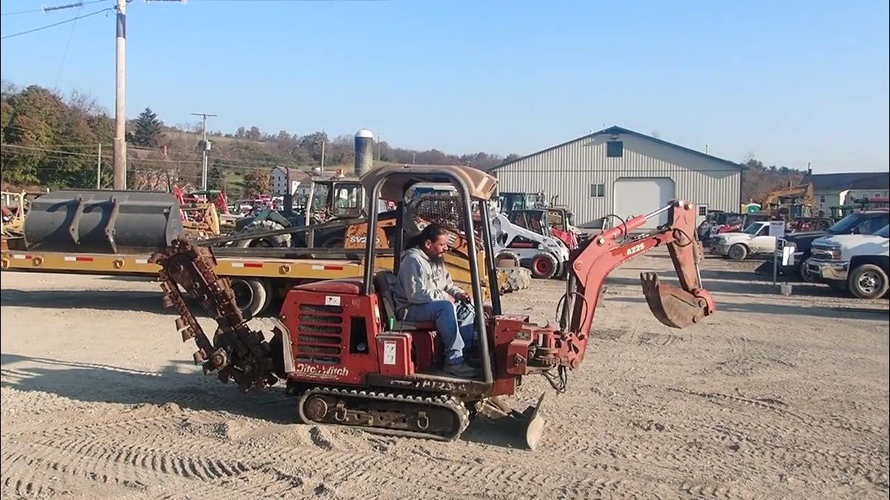 DITCH WITCH HT25 TRENCHER BACKHOE For Sale YouTube