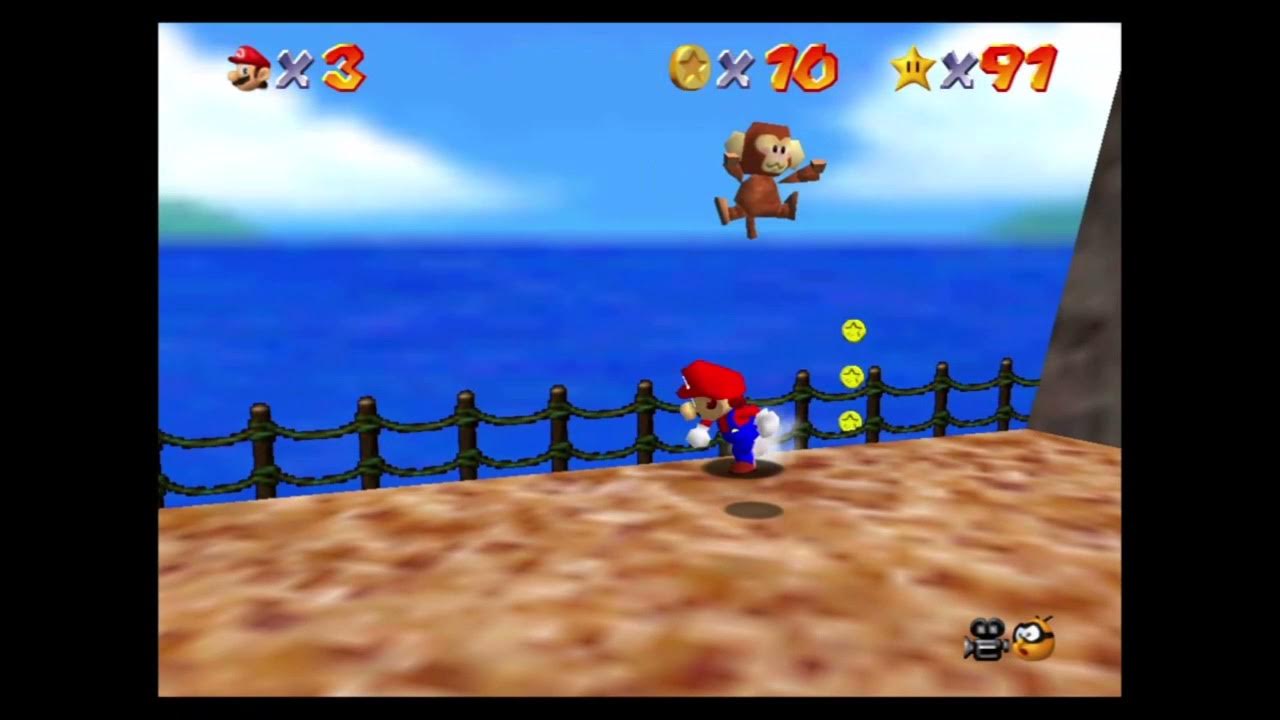 Mario 64 Mystery Of The Monkey Cage Super Mario 64 Switch - Tall, Tall Mountain - Mystery of the Monkey