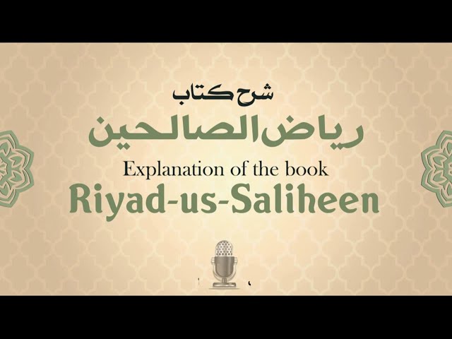 031-Sharh Kitaab Riyad-us-Saliheen-Bab-3-باب الصبر-Patience- Part-11
