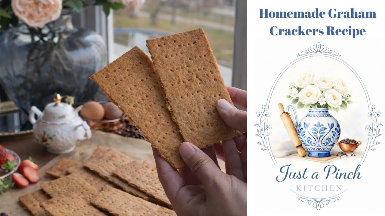 You’ll Never Buy Graham Crackers Again | Homemade Recipe🍪 