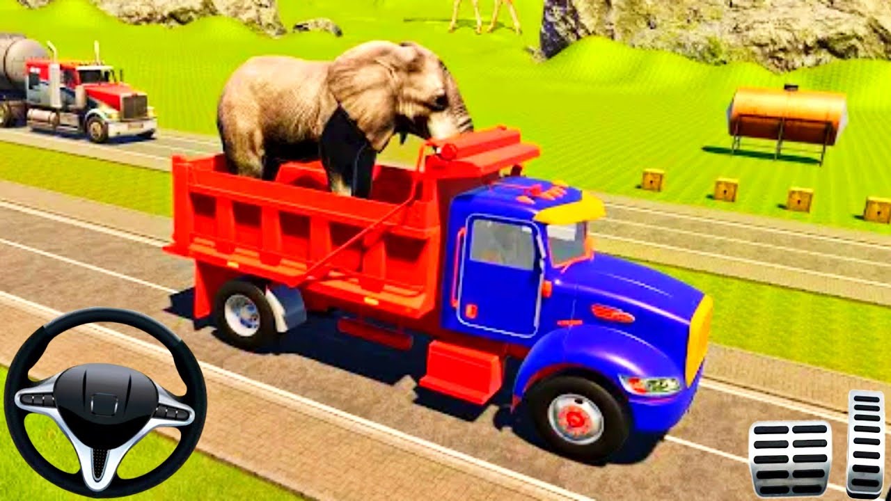 Farm Animal Transport Truck Simulator - Animal Rescue Mission - Android Gameplay