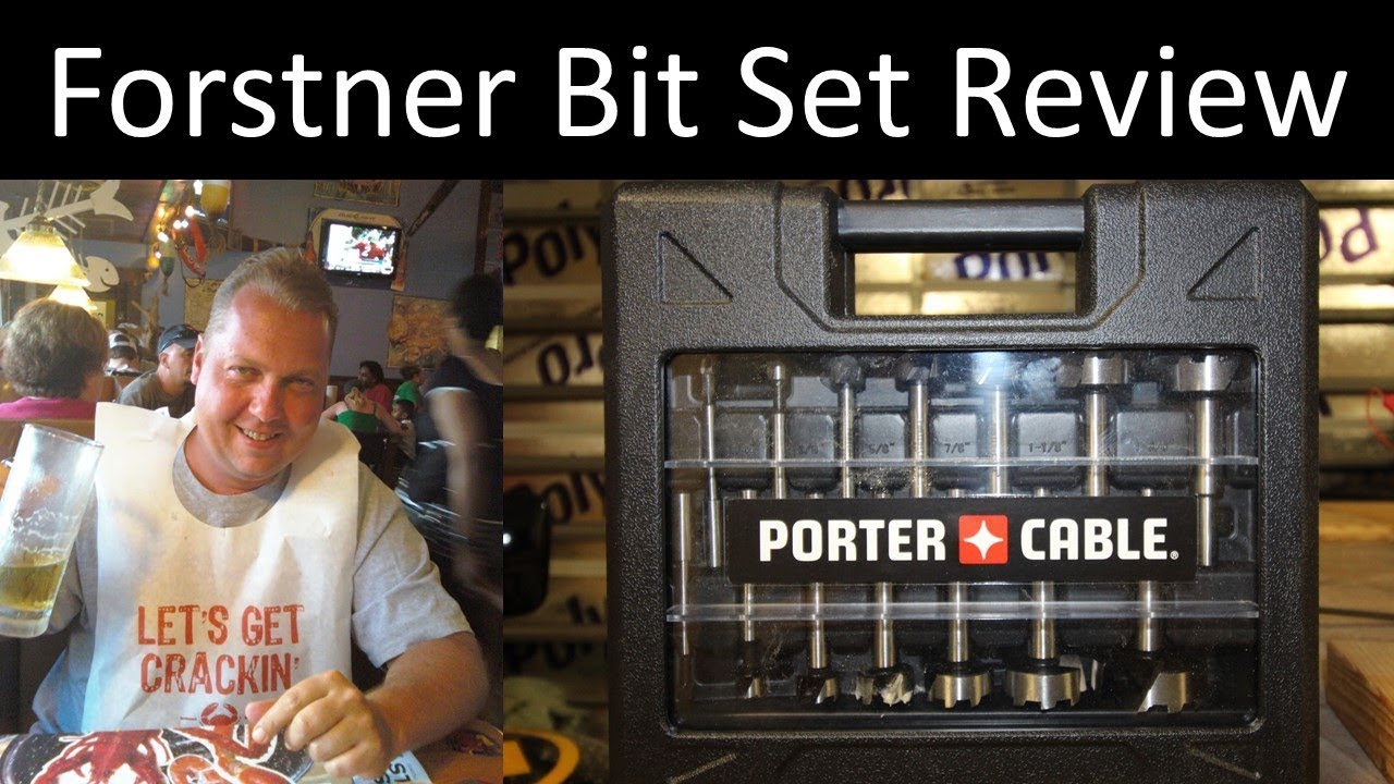 Forstner Bit Set Review - Porter Cable PC1014