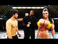 PS5 | Bruce Lee vs. Abigail Muscular (EA Sports UFC 4)