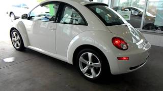 Triple White Edition 2008 VW New Beetle @ Eastside Volkswagen in Cleveland, Ohio