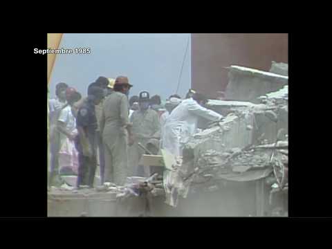 Hospital General crónica del terremoto de 1985. Raúl Rodríguez