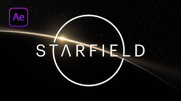 After Effects Tutorial | Create The Starfield Logo | No Plugins
