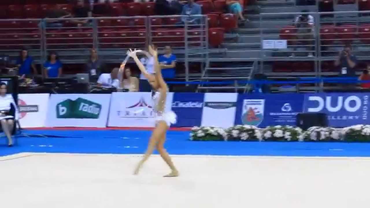 Yana Kudryavtseva - hoop final, RG World Cup Sofia 2015 ( Яна Кудрявцева финал обръч)