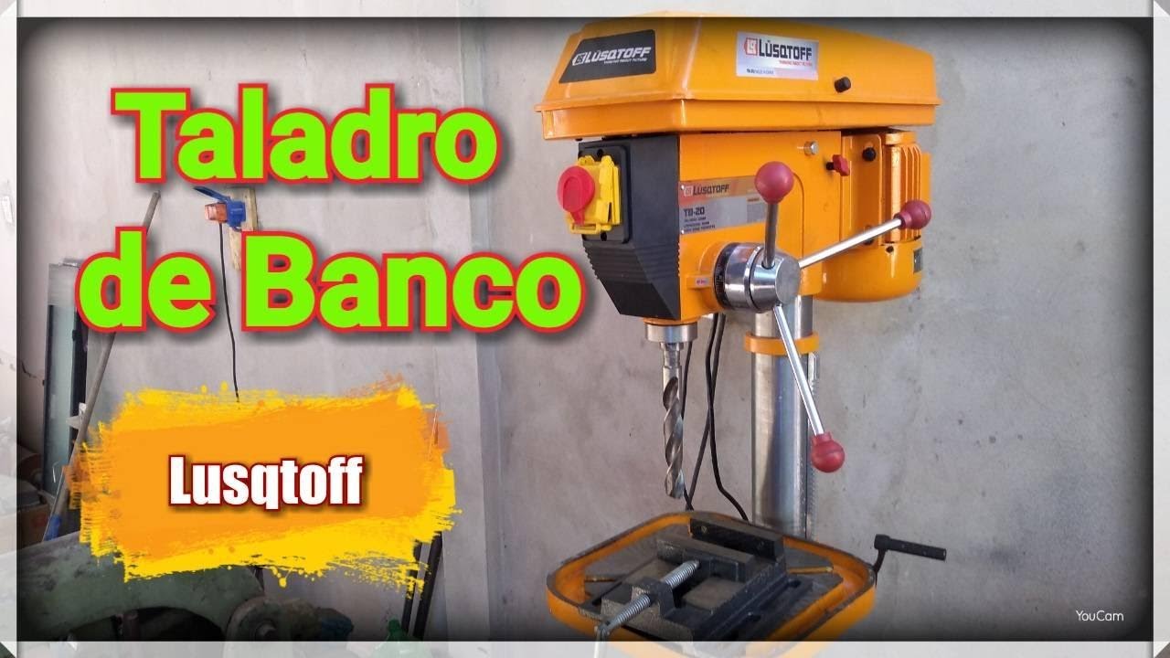 Probamos TALADRO de Banco Lusqtoff TB - 20 - YouTube