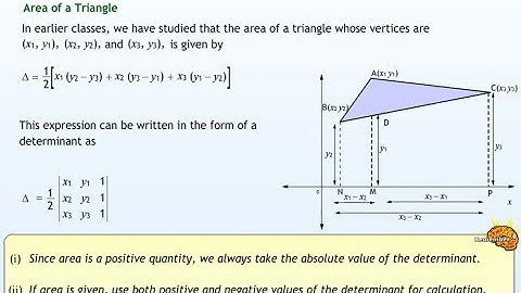 Learn Area of a Triangle Coordinate Geometry in 5 Minutes! Grade 9 and 10 For  ICSE/CBSE/IGSCE/IB