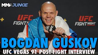 Bogdan Guskov Proud to be First Uzbekistan Fighter to Reach UFC Rankings | UFC on ESPN 55