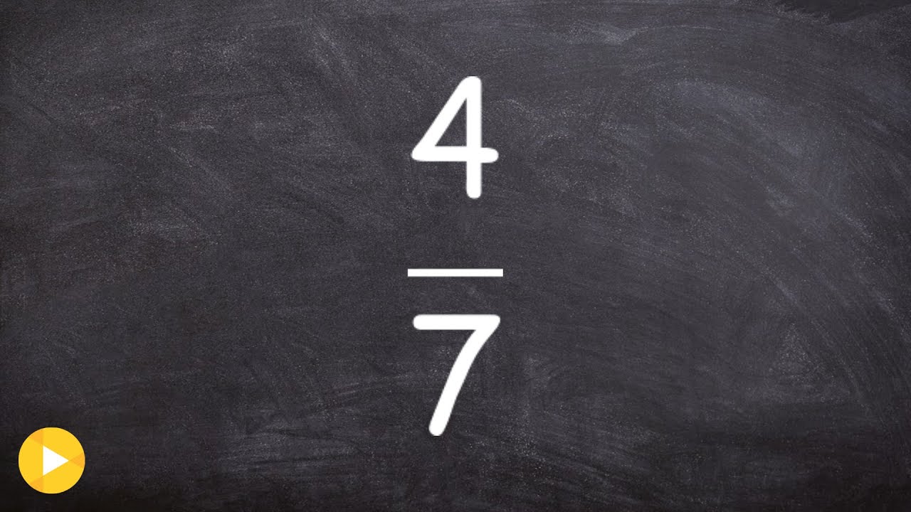 How To Divide 4 By 7
