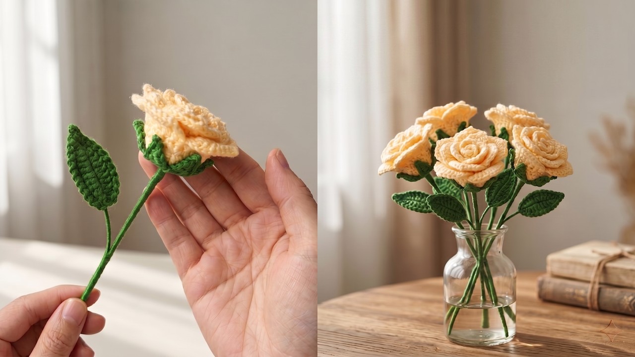 [Finger Garden] Rose Petal Secret: Crochet Realistic Pointed Tips for ...