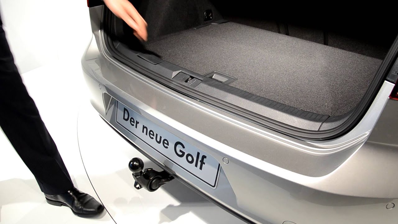 Volkswagen Golf Mk7 rear tow hook YouTube