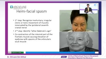 Dr. Shivam Om Mittal - Utility of Botulinum Toxin in Movement Disorders: Beyond the Obvious!