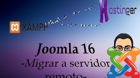 Curso Básico de Joomla 16 -Migrar página web a servidor remoto-