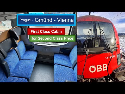 Austria’s Most Comfortable Regional Train - ÖBB REX 41 with Czech Rolling Stock (Prague-Vienna)