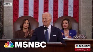 Joe: A Return To Normalcy For The State of the Union Address
