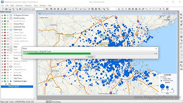 Maptitude 2020 Excel Mapping Software