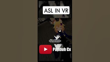 Sign Language in VR?!?! | ChilloutVR #shorts