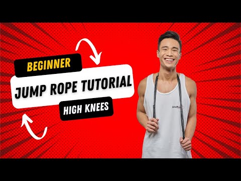 JUMP ROPE Beginner Program - High Knees // @JumpRopeCanada.ca