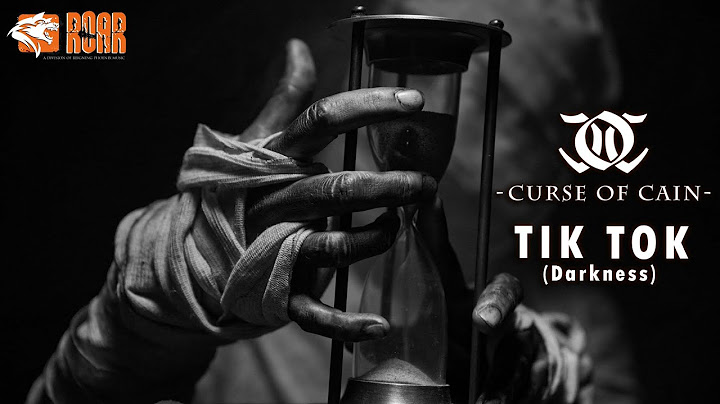 CURSE OF CAIN - "Tik Tok (Darkness)" (Official Video)
