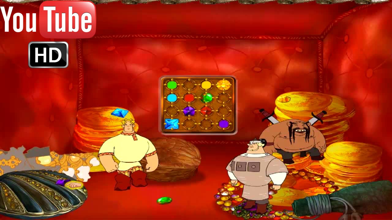 Три Богатыря И Шамаханская Царица Заколдованная Шкатулка - YouTube