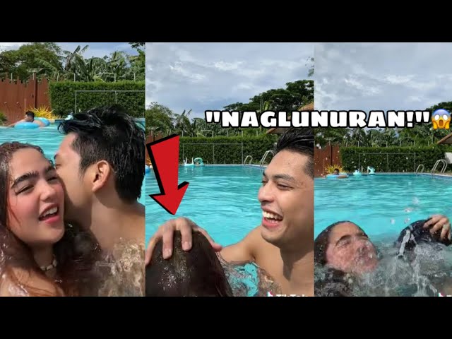 NAGLUNURAN sa POOL sina RICCI RIVERO at ANDREA BRILLANTES! | LAUGH TRIP | YAN ANG TRENDING class=