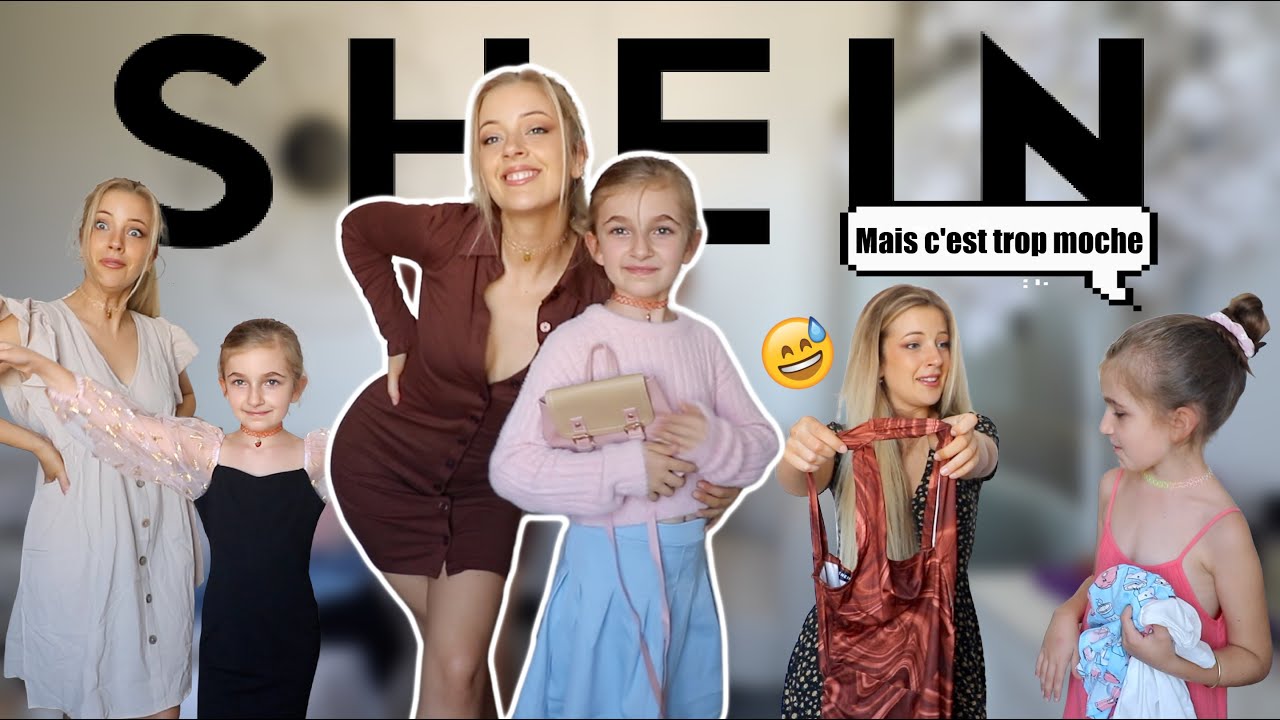 HAUL ENTRE MRE ET FILLE  SHEIN Back to Cool