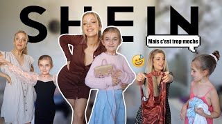 HAUL ENTRE MÈRE ET FILLE ! SHEIN Back to Cool